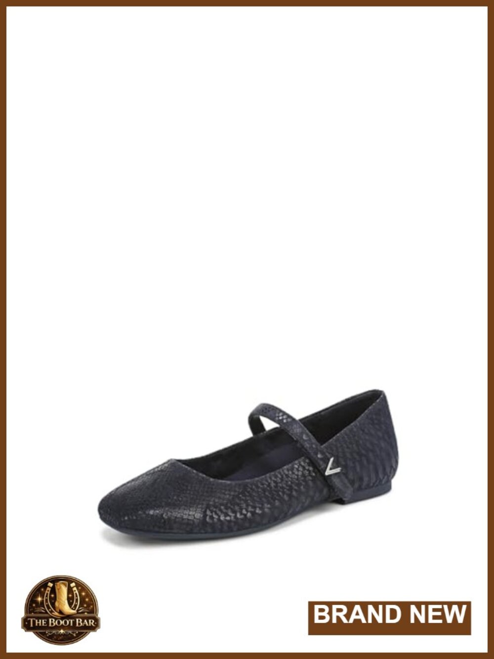 Mary Jane Flats with EVA Footbed and Adjustable Hook & Loop Strap